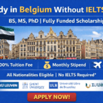 Scholarships to Study in Belgium Without IELTS 2026 for BS, MS, PhD (Fully Funded)