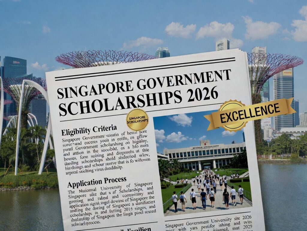Singapore Government Scholarships 2026 in Singapore Fully Funded Opportunities for International Students