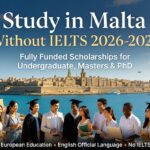 Best Scholarships in Malta Without IELTS for 2026-2027 Study in Europe with Easy English Requirements