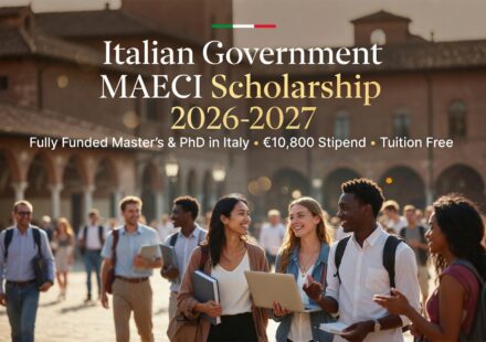 Italian Government MAECI Scholarship 2026-2027