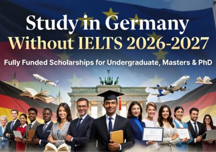 Study in Germany Without IELTS on Scholarship 2026-2027 Fully Funded Opportunities for International Students
