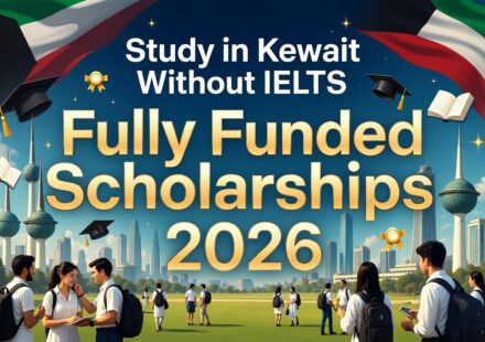 Study in Kuwait Without IELTS on Scholarship 2026 [Fully Funded]