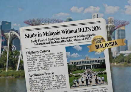 Study in Malaysia Without IELTS 2026: Fully Funded Malaysian Government Scholarships for International Students (Bachelor, Master & PhD)
