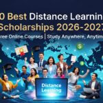 10 Best Distance Learning Scholarships 2026-2027 for International Students Free Online Courses with Certificates