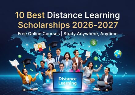 10 Best Distance Learning Scholarships 2026-2027 for International Students Free Online Courses with Certificates