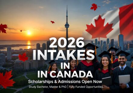 2026 Intakes in Canada for International Students Complete Guide to Scholarships, Admissions, Universities & How to Apply Without IELTS