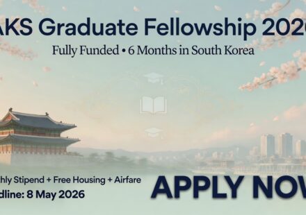 AKS Graduate Fellowship 2026 in South Korea (Fully Funded) – A Prestigious Opportunity for International Students in Korean Studies