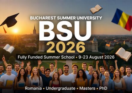 Bucharest Summer University 2026 (BSU 2026) in Romania – Fully Funded Summer School
