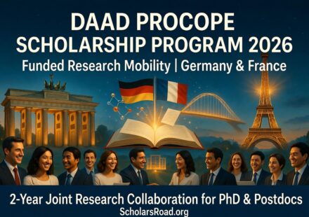 DAAD Procope Scholarship Program 2026 in Germany (Fully Funded Research Mobility)