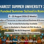 Discover Your Dream Opportunity Bucharest Summer University Summer School 2026 in Romania – Fully Funded International Program
