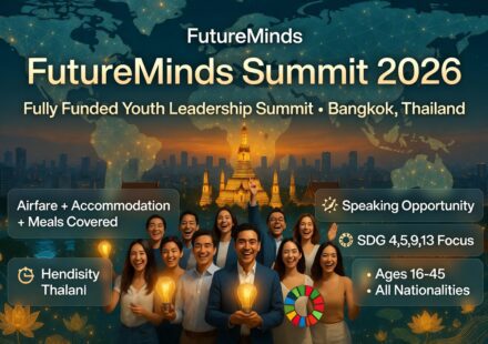 FutureMinds Summit 2026 in Thailand Fully Funded International Youth Summit in Bangkok for Young Leaders