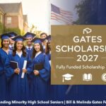 Gates Scholarship in USA 2027-2028 Fully Funded Opportunity for Outstanding High School Seniors