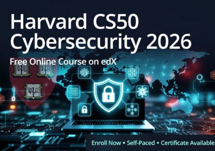 Harvard University Cybersecurity Free Online Course 2026 Enroll in CS50’s Introduction to Cybersecurity on edX