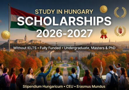 Hungary Scholarships Without IELTS 2026-2027 Fully Funded Opportunities for Undergraduate, Masters & PhD Studies