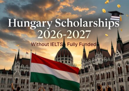 Hungary Scholarships Without IELTS 2026-2027 Fully Funded for Undergraduate, Masters & PhD at Top Universities