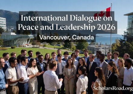 International Dialogue on Peace and Leadership 2026 in Canada Fully Funded Opportunity in Vancouver