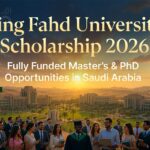 King Fahd University Scholarships 2026 in Saudi Arabia Fully Funded KFUPM Scholarship for International Students