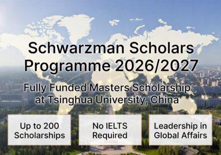 Schwarzman Scholars Programme 20262027 in China – Fully Funded Masters Scholarship at Tsinghua University
