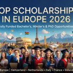 Top Scholarships in Europe 2026 Fully Funded Opportunities to Study in Europe for International Students