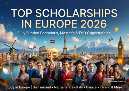 Top Scholarships in Europe 2026 Fully Funded Opportunities to Study in Europe for International Students