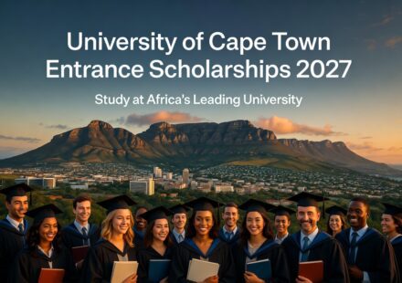 University of Cape Town Entrance Scholarships 2027 Complete Guide to Eligibility, Application, Benefits & Deadline