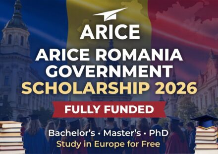 ARICE Romania Government Scholarship 2026 – Fully Funded Opportunity for International Students to Study in Europe