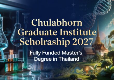 Chulabhorn Graduate Institute (CGI) Scholarship 2027 in Thailand Fully Funded Master's Degree for International Students