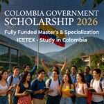 Colombia Government Scholarship 2026 (Fully Funded) – Study in Colombia for International Students