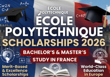 École Polytechnique Scholarships 2026 in France – Fully Funded & Merit-Based Opportunities for International Students