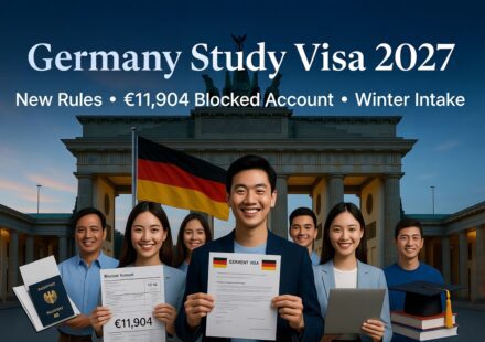 Germany Study Visa 2027 New Rules, €11,904 Blocked Account Requirement, APS Certificate, and Complete Step-by-Step Guide for Winter 2027 Intake