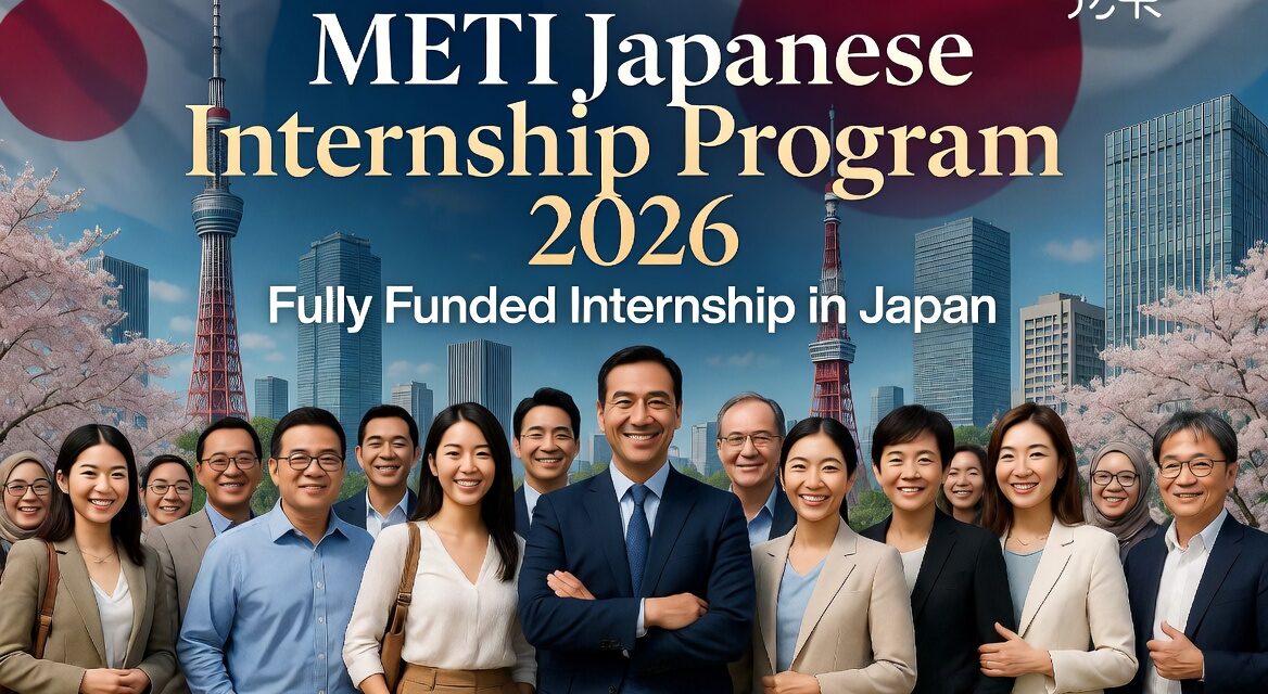 METI Government of Japan Internship Program 2026 (Fully Funded) – Apply Now for Internship in Japan