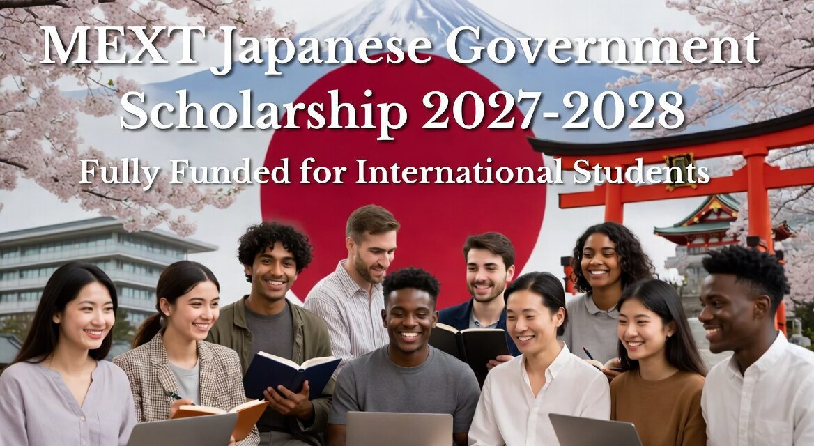 MEXT Japanese Government Scholarship 2027-2028 Fully Funded Scholarship for International Students – Apply Now on ScholarsRoad.org