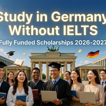 Study in Germany Without IELTS on Scholarship 2026-2027 Fully Funded Opportunities for International Students