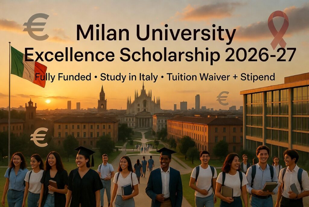 Study in Italy Milan University Excellence Scholarship 2026-27  Fully Funded Opportunities at University of Milan