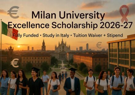 Study in Italy Milan University Excellence Scholarship 2026-27 Fully Funded Opportunities at University of Milan