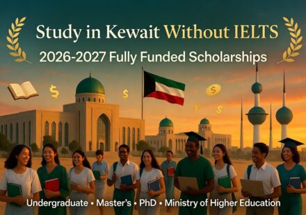 Study in Kuwait Without IELTS on Scholarship 2026-2027 [Fully Funded Opportunities]
