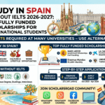 Study in Spain Without IELTS 2026-2027 Top Fully Funded Scholarships for International Students