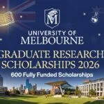 University of Melbourne Graduate Research Scholarships 2026 in Australia Fully Funded for International and Domestic Students