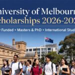 University of Melbourne Scholarships 2026-2027 in Australia (Fully Funded)