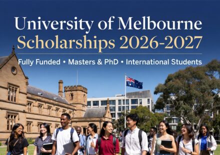University of Melbourne Scholarships 2026-2027 in Australia (Fully Funded)