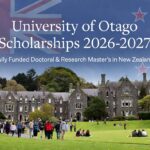 University of Otago Scholarships 2026-2027 Fully Funded Doctoral and Research Master's Opportunities in New Zealand for International Students