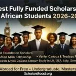 10 Best Scholarships for African Students 2026-2027 Fully Funded Opportunities to Study Abroad