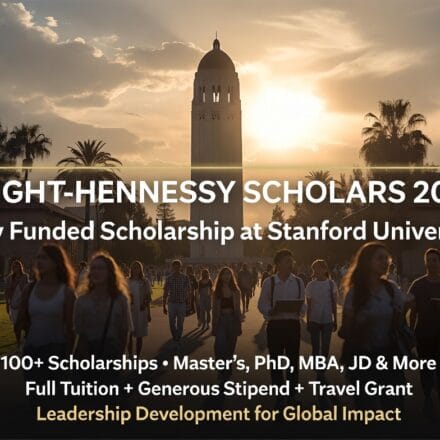 Knight Hennessy Scholarship 2027 at Stanford University Fully Funded Opportunity for International Students (100+ Scholarships)