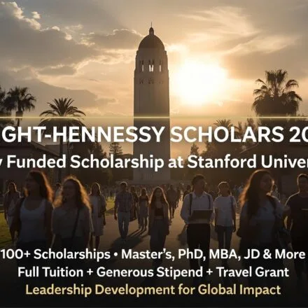 Knight Hennessy Scholarship 2027 at Stanford University Fully Funded Opportunity for International Students (100+ Scholarships)