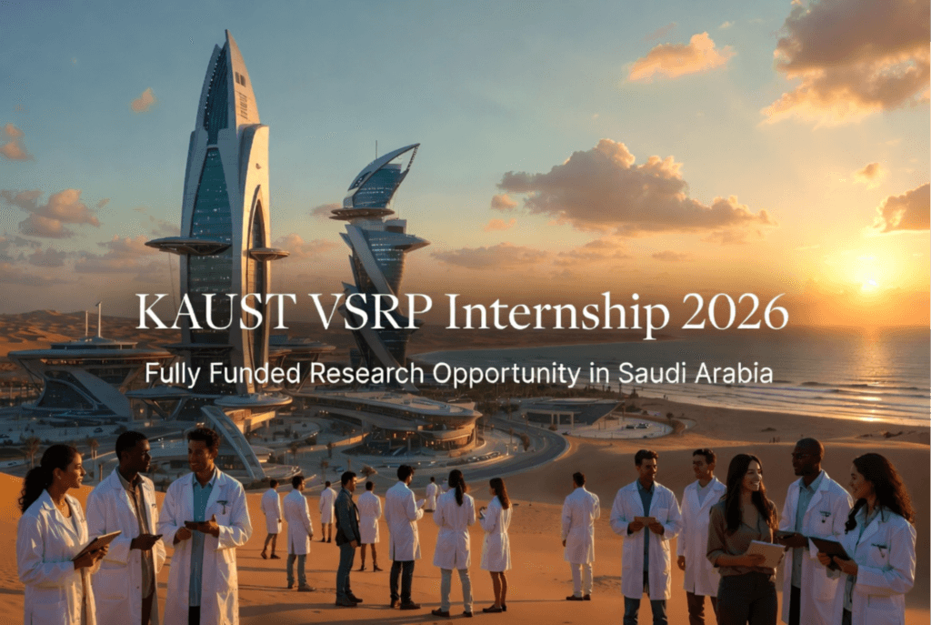 KAUST VSRP Internship Program 2026 (Fully Funded)