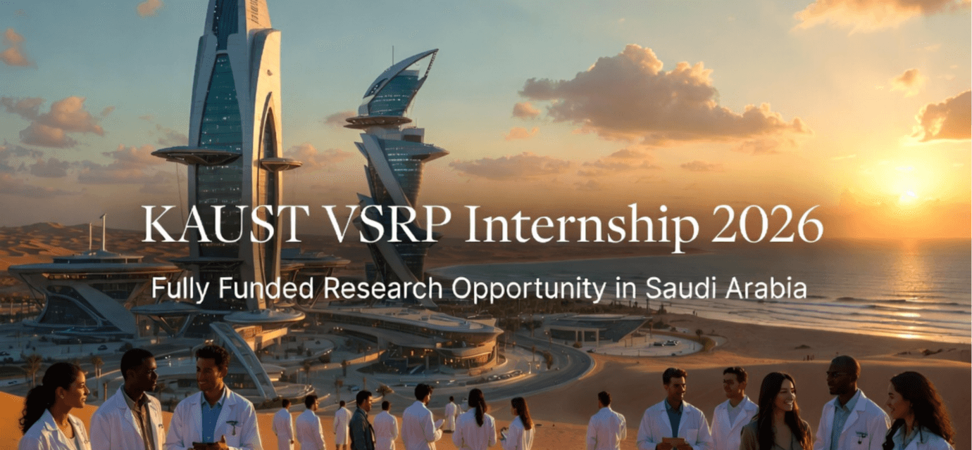 KAUST VSRP Internship Program 2026 (Fully Funded)