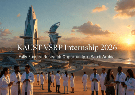 KAUST VSRP Internship Program 2026 (Fully Funded)