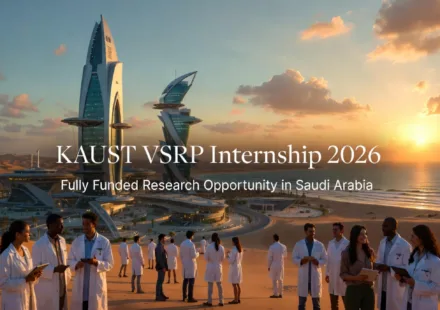 KAUST VSRP Internship Program 2026 (Fully Funded)