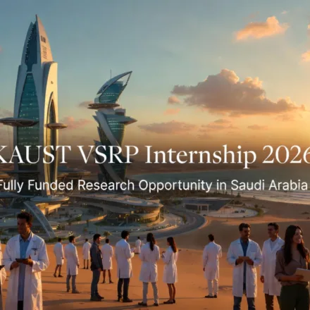 KAUST VSRP Internship Program 2026 (Fully Funded)