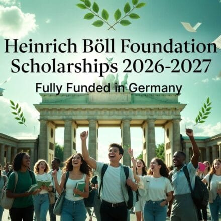 Heinrich Böll Foundation Scholarships 2026-2027 (Fully Funded): Your Gateway to World-Class Education in Germany